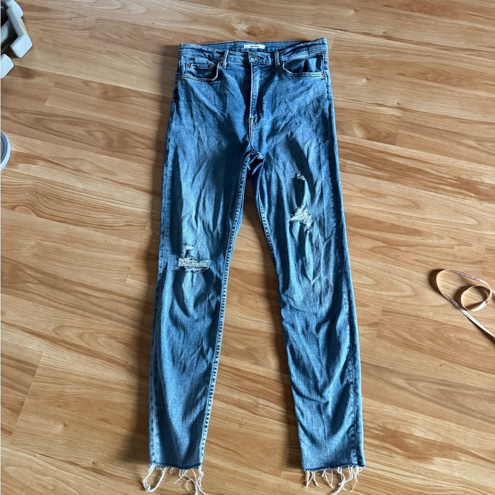 Awesome GRLFRND Kendall High Rise Skinny Jeans - Size 28